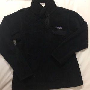 Black Patagonia Pullover Fleece | Size S